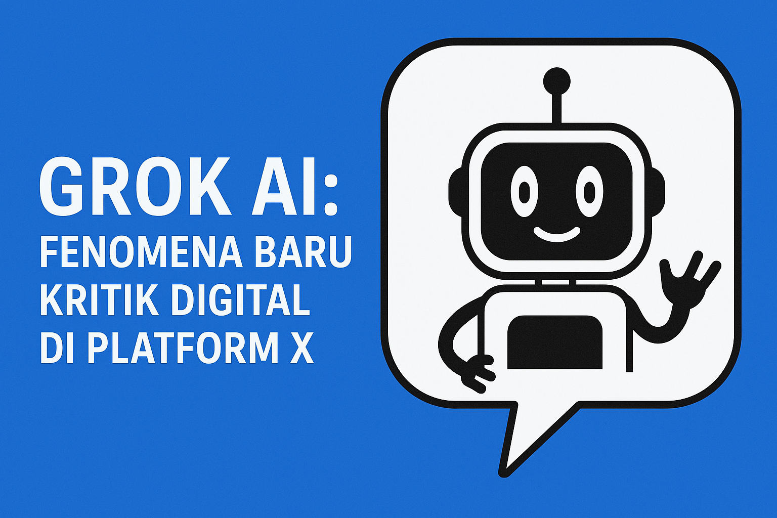 Grok AI Fenomena Baru Kritik Digital di Platform X