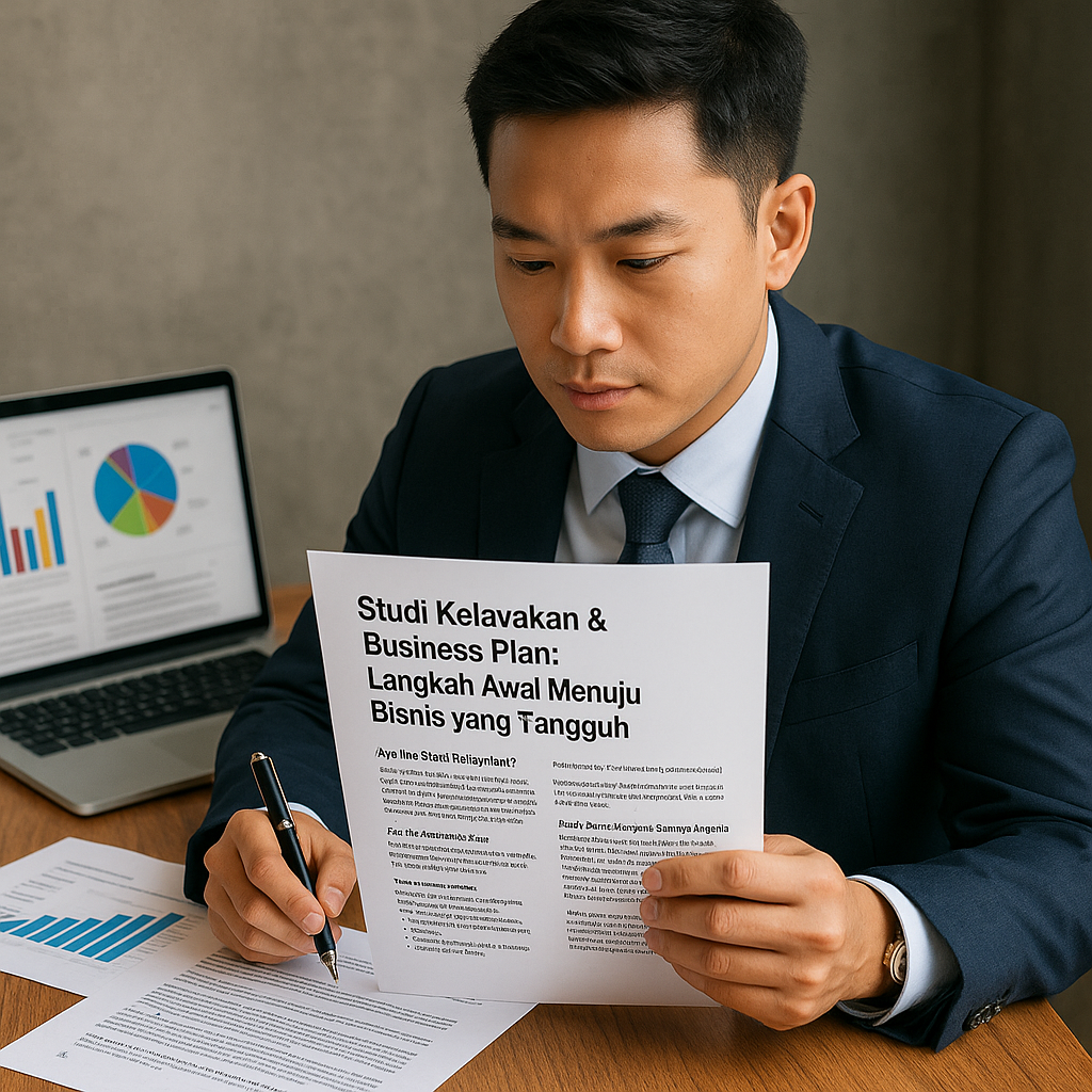 Jasa Studi Kelayakan & Business Plan Langkah Awal Menuju Bisnis yang Tangguh
