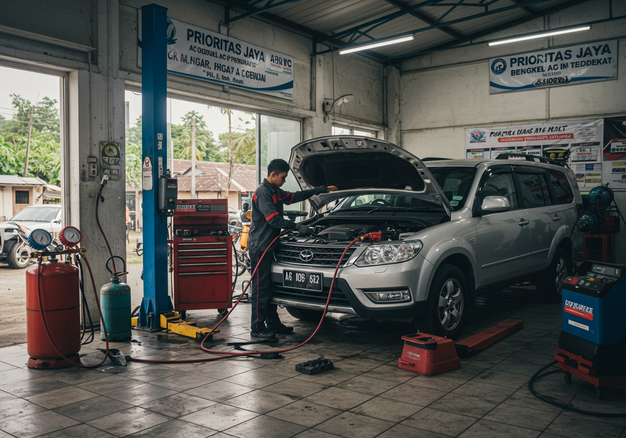 Prioritas Jaya AC Mobil Bengkel AC Mobil Terdekat dan Terpercaya untuk Kendaraan Anda