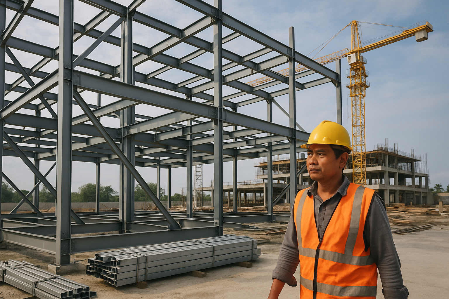 Keunggulan Konstruksi Baja dalam Dunia Modern Solusi Kuat, Efisien, dan Ramah Lingkungan